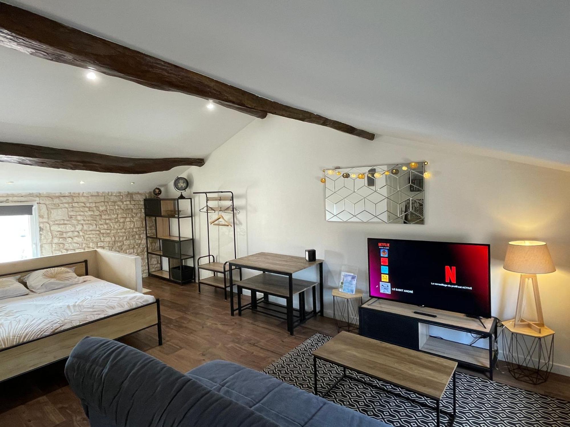 Chez Jean-Yves Et Zoe - Le Saint Andre - Au Calme, Tres Propre, Proche Parkings, Clim Διαμέρισμα Νιόρ Εξωτερικό φωτογραφία